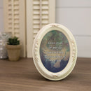 God's Plan For Your Life Ivory 5 x 7 Oval Photo Frame