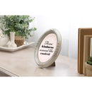 Throw Kindness Like Confetti Silver 5 x 7 Oval Photo Frame