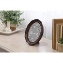 Together Always Mahogany 5 x 7 Oval Wall And Tabletop Photo Frame
