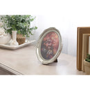 You Light Up My Life Silver 5 x 7 Oval Wall And Tabletop Photo Frame