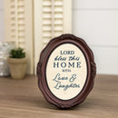 Frame in home countertop environment