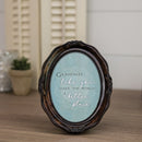 Grandmas Like You Make The World Better Amber 5 x 7 Oval Wall And Tabletop Photo Frame