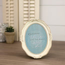Grandmas Like You Make The World Better Ivory 5 x 7 Oval Wall And Tabletop Photo Frame