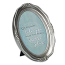 Grandmas Like You Make The World Better Silver 5 x 7 Oval Wall And Tabletop Photo Frame