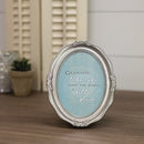 Grandmas Like You Make The World Better Silver 5 x 7 Oval Wall And Tabletop Photo Frame