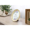 Pray Without Ceasing Ivory 5 x 7 Oval Wall And Tabletop Photo Frame