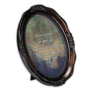 God's Plan For Your Life Amber 5 x 7 Oval Wall And Tabletop Photo Frame