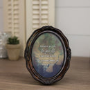 God's Plan For Your Life Amber 5 x 7 Oval Wall And Tabletop Photo Frame