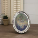 God's Plan For Your Life Silver 5 x 7 Oval Wall And Tabletop Photo Frame