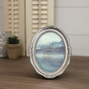 Jesus Is The Same Today And Forever Silver 5 x 7 Oval Wall And Tabletop Photo Frame