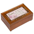 Sister How Special Burlwood Music Box Plays You Are My Sunshine