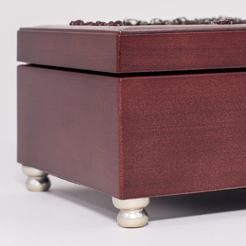 Cottage Garden Sister How Special You are Rosewood Jewelry Music Box Plays You are My Sunshine