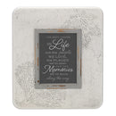 The Best Things In Life 13.5 x 11.5 Dandelion Impression Plaque