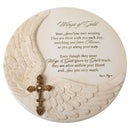 Cottage Garden Wings of Gold Alive Within Your Heart 11 Inch Memorial Stepping Stone