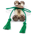 Cottage Garden Charge Gold With Green Tassel Small Parchment Wand Scroll With Seal