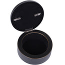 Confirmation Life Be Filled Black Rope Trim Petite Round Keepsake Box