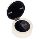 Cottage Garden Dance Sing Live Everyday Matte White Jewelry Music Box Plays Irish Lullaby