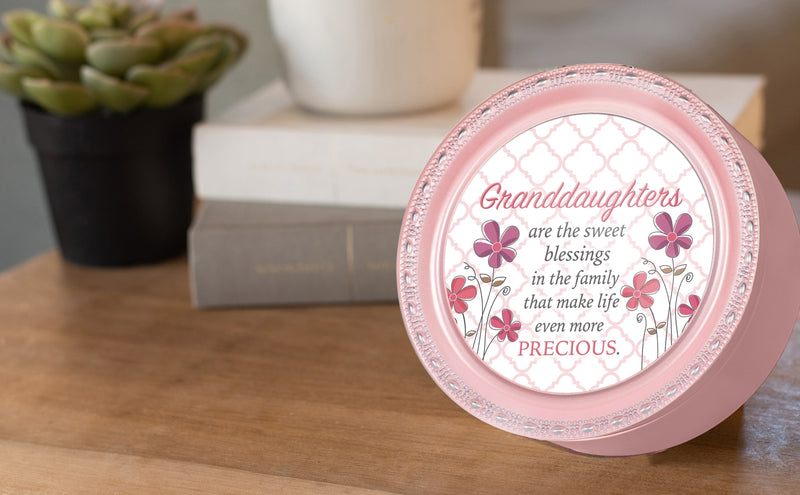 Granddaughters Sweet Blessings Music Box Plays You Are My Sunshine