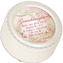 Cottage Garden You are Someone Special to Me Woodgrain Rope Trim Jewelry Music Box Plays What Friends are for