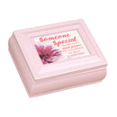 Someone Special You Are Sweet Pink Rope Trim Tiny Square Keepsake Box