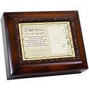Cat Prints On My Heart Woodgrain Embossed Ashes Bereavement Urn Box