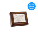 Remember Love Shared Woodgrain Embossed Ashes Bereavement Urn Box