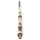 Tiered Black and Ivory Bone 13.75 inch Resin Costume Magic Wand