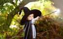 Cottage Garden Dark Wizard Black 13.75 inch Resin Collectible Witch Wizard Cosplay Magic Wand