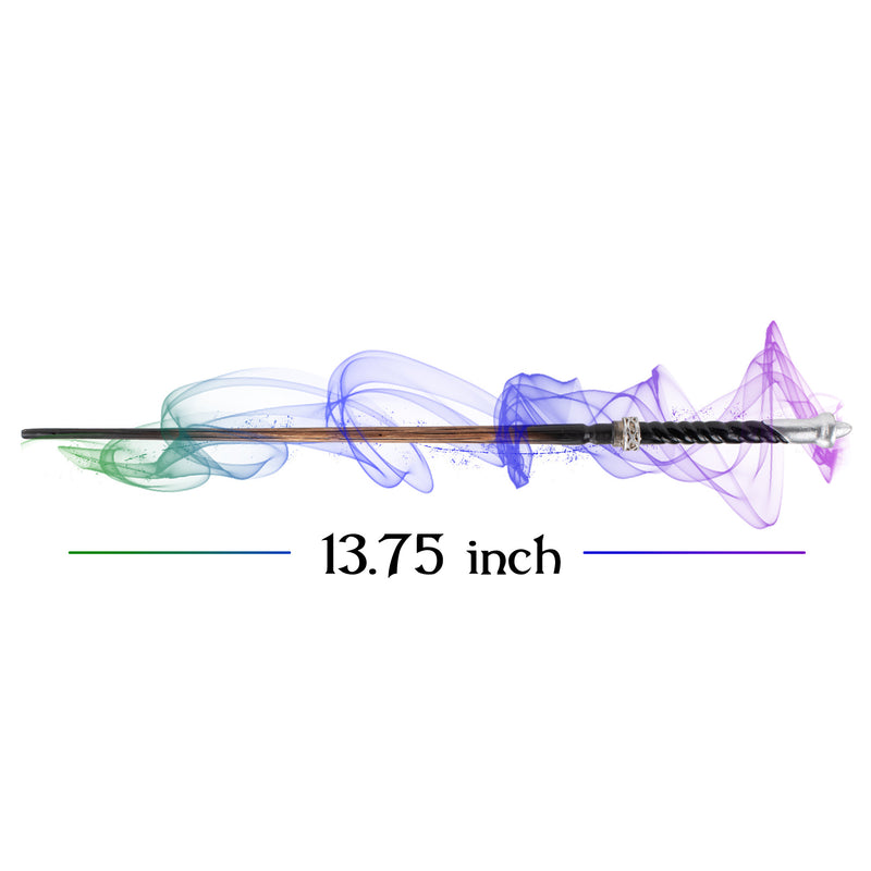 Cottage Garden Right Hand Silver 13.75 inch Resin Collectible Witch Wizard Cosplay Magic Wand