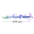 Cottage Garden Ice Queen Blue 13.75 inch Resin Collectible Witch Wizard Cosplay Magic Wand