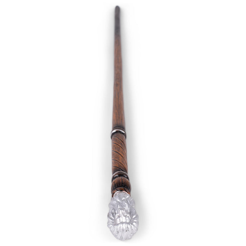 Cottage Garden Brave Heart Lion 13.75 inch Resin Collectible Witch Wizard Cosplay Magic Wand