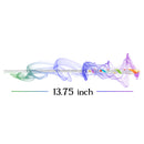 Cottage Garden Remembrance Rainbow 13.75 inch Resin Collectible Witch Wizard Cosplay Magic Wand