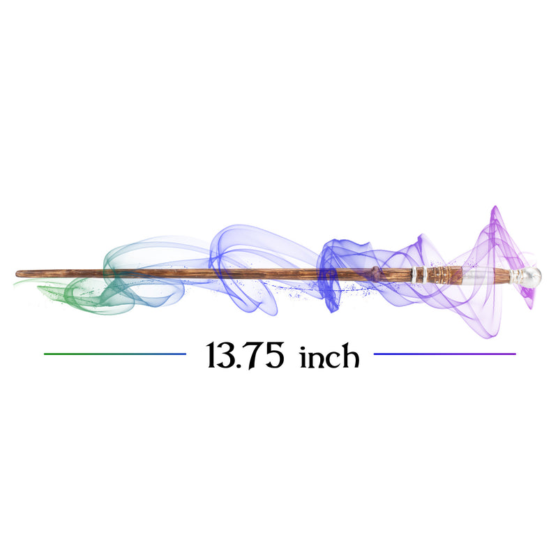 Cottage Garden The Squire Silver 13.75 inch Resin Collectible Witch Wizard Cosplay Magic Wand