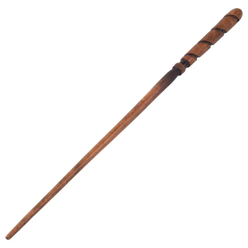Cottage Garden Ombre Brown Woodgrain Spiral 13.75 inch Resin Collectible Cosplay Magic Wand…