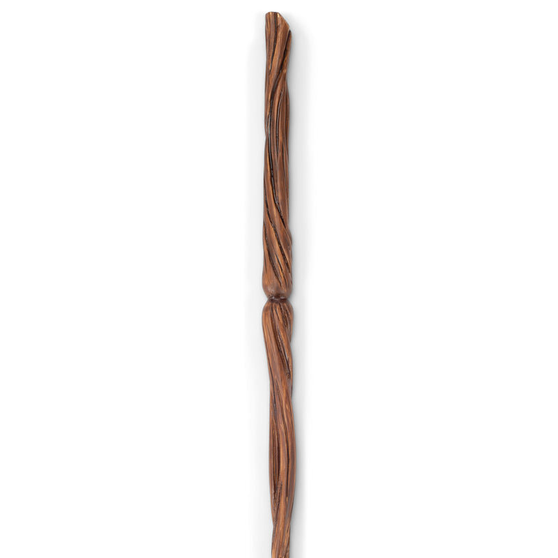 Natural Brown Wood Grain 13.75 inch Resin Costume Magic Wand