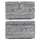 Cottage Garden Love You More Silver Color Metal Jewelry Keepsake Decorative Box